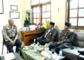 Dai Kamtibmas Polda Jatim saat silaturahim ke Polres Kediri Kota Foto LINES Kediri