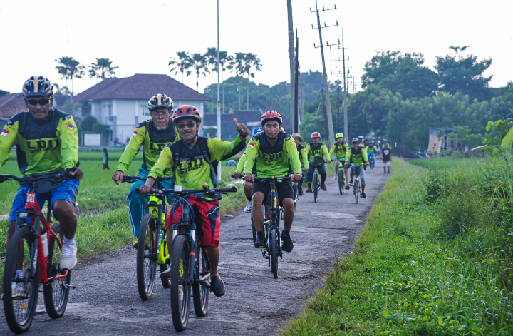 gowes ldii tapal kuda 3 | LDII JAWA TIMUR Pengurus LDII se Tapal Kuda menggelar Gowes Bersama di Kabupaten Jember Kamis 145 Dok LINES Jember