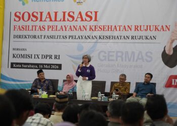 Anggota Komisi IX DPR RI Indah Kurnia menggandeng Lembaga Dakwah Islam Indonesia Surabaya untuk menyosialisasikan Gerakan Masyarakat Hidup Sehat Germas Foto LINES Surabaya