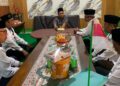 Jajaran DPD LDII Magetan silaturahim ke Ketua PCNU Kiai Susanto Foto LINES Magetan