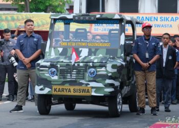 Mobil listrik tenaga surya karya siswa SMK Budi Utomo Gadingmangu Jombang Foto SMK Budi Utomo