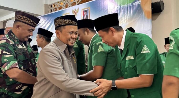 Pemuda LDII hadiri pelantikan Pemuda Ansor Mojokerto Foto LINES Mojokerto