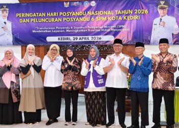 peninjauan pelaksanaan Posyandu 6 Standar Pelayanan Minimal SPM di Posyandu Seruni Foto KIM PPWB