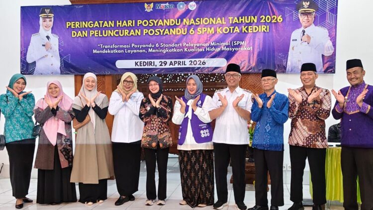 peninjauan pelaksanaan Posyandu 6 Standar Pelayanan Minimal SPM di Posyandu Seruni Foto KIM PPWB
