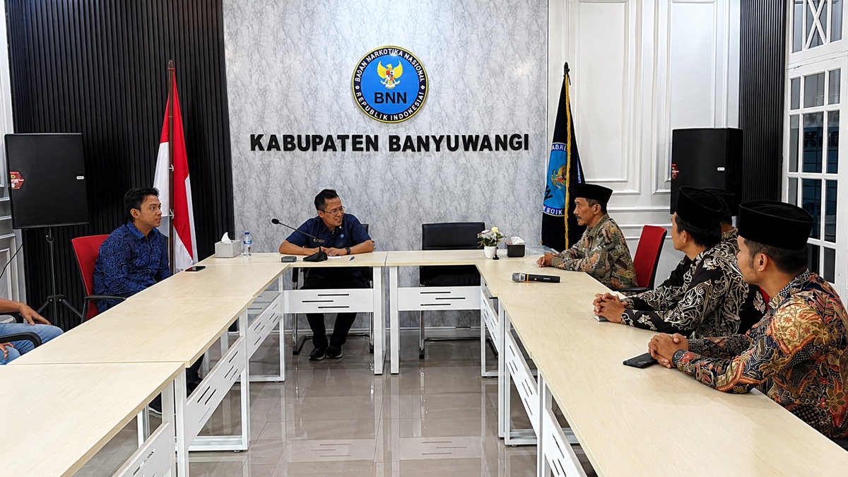 Audiensi DPD LDII Banyuwangi dengan Kepala BNNK Banyuwangi
