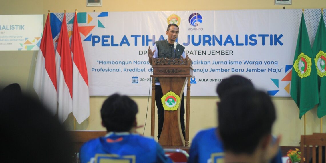 Kabid Media Diskominfo Jember Sandi Cahyono Foto LINES Jember