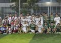 Kebersamaan Pemuda LDII dan Pemuda Muhammadiyah Gresik dalam kegiatan fun football menjadi langkah mempererat sinergi dan kolaborasi antarpemuda Minggu 286 Foto LINES Gresik