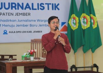 Anggota Biro KIM DPW LDII Jawa Timur Ilham Mukhsin Oktafian Foto LINES Jember