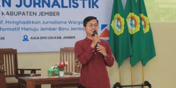 Anggota Biro KIM DPW LDII Jawa Timur Ilham Mukhsin Oktafian Foto LINES Jember