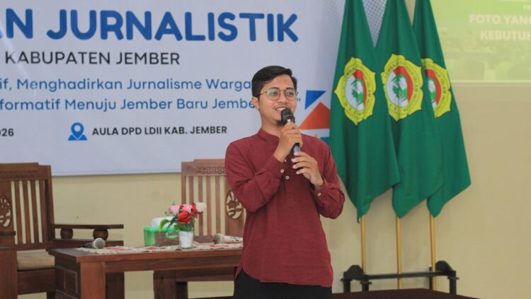 Anggota Biro KIM DPW LDII Jawa Timur Ilham Mukhsin Oktafian Foto LINES Jember