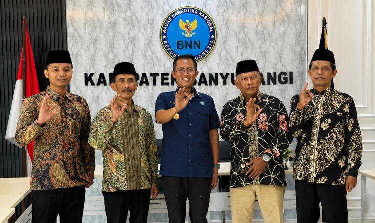 DPD LDII Banyuwangi dan BNNK Banyuwangi memperkuat sinergi membentengi generasi muda dari bahaya narkoba Foto LINES Banyuwangi