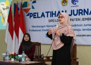 Anggota Biro KIM DPW LDII Jawa Timur Widi Yunani Foto LINES Jember