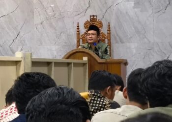 Pengajian warga LDII Gunung Anyar, Surabaya. Foto: LINES Surabaya