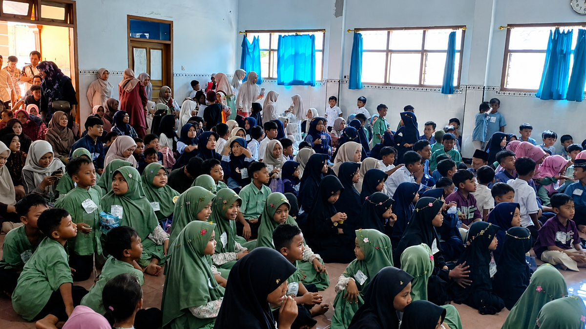 Peserta Festival Anak Sholih FAS LDII Jember