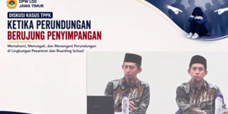 Dewan Pimpinan Wilayah DPW Lembaga Dakwah Islam Indonesia LDII Jawa Timur menggelar Diskusi Tim Pencegahan dan Penanganan Kekerasan TPPK secara daring via Zoom Minggu | LDII JAWA TIMUR Dewan Pimpinan Wilayah DPW Lembaga Dakwah Islam Indonesia LDII Jawa Timur menggelar Diskusi Tim Pencegahan dan Penanganan Kekerasan TPPK secara daring via Zoom Minggu 127 Dok LINES Jatim