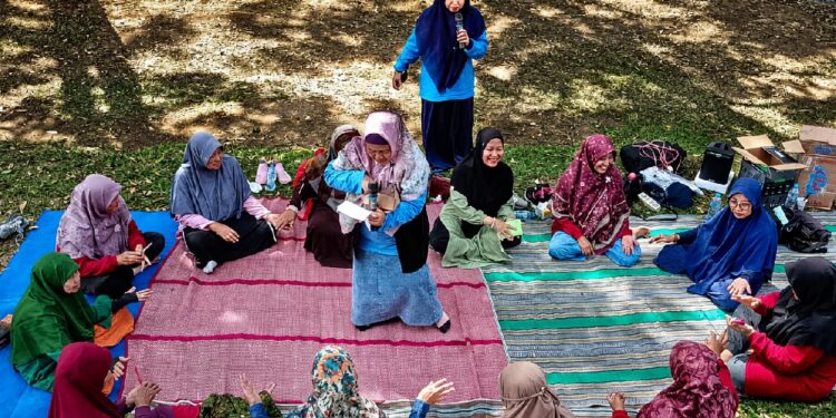 LDIIJemberOutbonddiWisataPinusSidomulyo | LDII JAWA TIMUR Peserta mancakrida mengikuti permainan yang mengasah kekompakan Sabtu 1172026 Foto LINES Jember