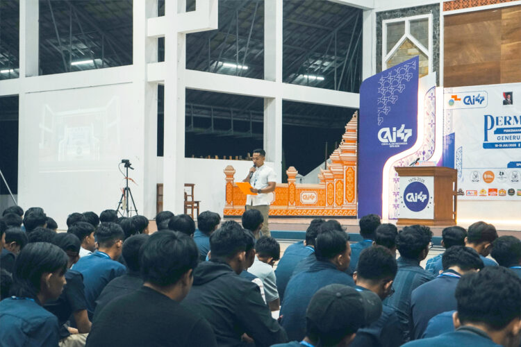 Peserta menyimak materi pembinaan dalam Permata CAI Generus LDII Kota Kediri 2026 di Wonosalam Jombang