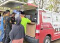 Layanan adminduk keliling Disdukcapil Banyuwangi melayani peserta PERMATA CAI dan warga di Bumi Perkemahan Wisata Waduk Sidodadi Glenmore Selasa 772026 Foto LINES Banyuwangi