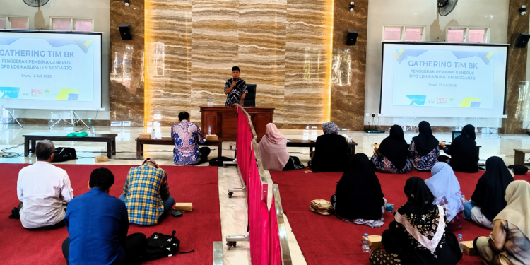 ldiisidoarjogelargatheringbk | LDII JAWA TIMUR DPD LDII Kabupaten Sidoarjo menggelar Gathering Tim BK sebagai upaya memperkuat peran bimbingan dan konseling dalam pembinaan generasi muda Minggu 1272026 Foto LINES Sidoarjo