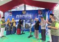 Bupati Banyuwangi Ipuk Fiestiandani membuka PERMATA CAI ke 47 yang diselenggarakan DPD LDII Kabupaten Banyuwangi Selasa 772026 Foto LINES Banyuwangi