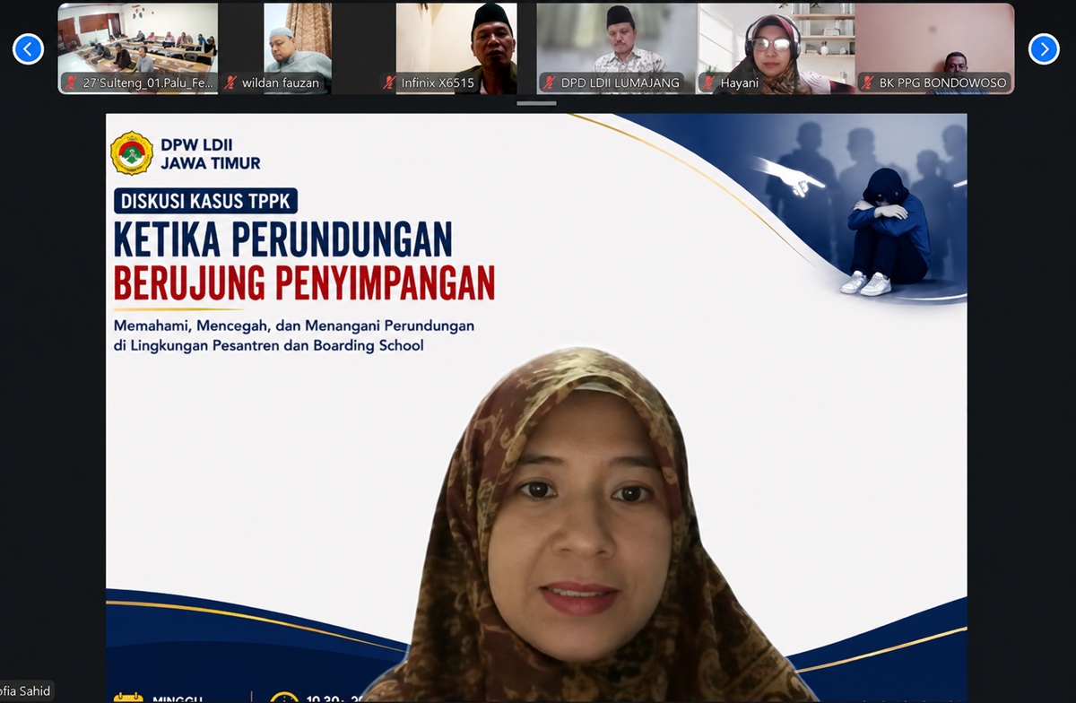 studikasusperundungananak | LDII JAWA TIMUR Sofia Sahid mengulas dampak perundungan dan pentingnya penanganan sejak dini