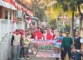 JalanSehatLDIIPenambanganSidoarjo | LDII JAWA TIMUR Warga LDII Desa Penambangan Sidoarjo mengikuti Semarak Jalan Sehat Keluarga Bahagia dalam rangka memperingati HUT ke 81 Kemerdekaan RI Minggu 1682026 Foto LINES Sidoarjo