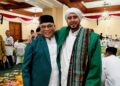 KetuaLDIIJatimBersamaHabibSyechbinAbdulQadirAssegaf | LDII JAWA TIMUR Ketua DPW LDII Jawa Timur Moch Amrodji Konawi bersama Habib Syech menghadiri dzikir sholawat dan doa bersama di Grahadi Surabaya Sabtu 882026 malam Foto LINES Jatim