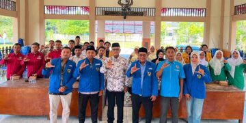 PemudaLDIIMasukPengurusKNPI | LDII JAWA TIMUR Pengurus KNPI memperkuat peran pemuda di Kabupaten Lamongan Foto LINES Lamongan