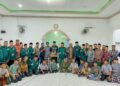 PengajianwargaLDIITubanPenyandangKusta | LDII JAWA TIMUR Pengurus DPW LDII Jawa Timur bersama anggota Majelis Taklim di Nganget Kecamatan Singgahan Kabupaten Tuban Dok LINES