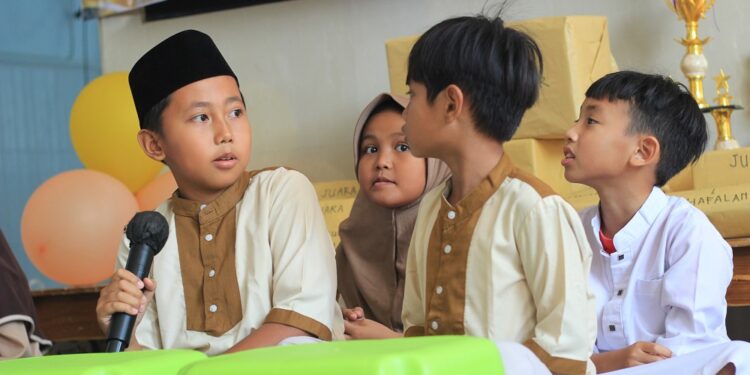 fas2026ldiikaliwates | LDII JAWA TIMUR Anak anak peserta Festival Anak Sholeh FAS PC LDII Kaliwates Jember mengikuti kegiatan perlombaan sebagai bagian dari pembinaan agama karakter dan kemandirian generasi penerus Minggu 282026 Foto LINES Jember