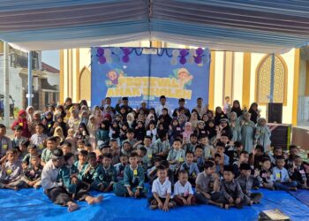 Peserta dan pembina FAS 2026 PC LDII Tanggul dan Semboro mengikuti kegiatan pembinaan karakter dan keagamaan bagi generasi penerus, Minggu (2/8). Foto: LINES Jember
