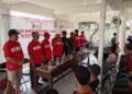 Bupati Sumenep Achmad Fauzi Wongsojudo membuka kegiatan Kerja Bakti Nasional 2026 yang digelar DPD LDII Sumenep bersama sejumlah elemen masyarakat di Desa Paberasan Sabtu 2982026 Foto LINES Sumenep