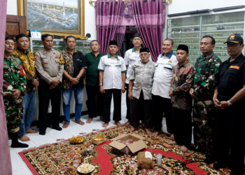 Pertemuan PC LDII Tanggulangin bersama TNI, Polri, Senkom Mitra Polri, dan tokoh masyarakat dalam kegiatan ngopi bareng pada Selasa, 21 Juli 2026, untuk memperkuat sinergi menjaga kamtibmas. Foto: LINES Sidoarjo