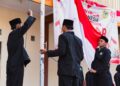 upacara hut81ri p3m kamal 2 | LDII JAWA TIMUR Pondok Pesantren Pelajar dan Mahasiswa PPPM Royan Al Manshurien Kamal Bangkalan menggelar upacara peringatan HUT ke 81 Kemerdekaan Republik Indonesia di Lapangan Ponpes Senin 1782026 pagi Dok LINES