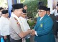KetuaDPWLDIIJatimMenyambutKapolriSuyudidiMapoldaJatim | LDII JAWA TIMUR Ketua DPW LDII Jawa Timur Moch Amrodji Konawi menyambut kedatangan Kapolri Jenderal Suyudi Ario Seto di Mapolda Jatim Sabtu 17102026 Foto LINES Jatim