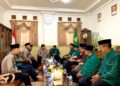 Pengurus DPD LDII dan Ponpes Baitul Ulum Al-Islami menerima kunjungan silaturahim Kapolres Magetan AKBP Bagas Sancoyoning Aji di Desa Puntukdoro, Rabu (7/10/2026). Foto: LINES Magetan