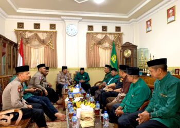 pengurusldiimagetanterimasilaturahimkapolres | LDII JAWA TIMUR Pengurus DPD LDII dan Ponpes Baitul Ulum Al Islami menerima kunjungan silaturahim Kapolres Magetan AKBP Bagas Sancoyoning Aji di Desa Puntukdoro Rabu 7102026 Foto LINES Magetan